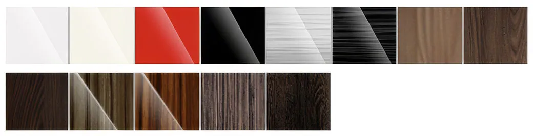 Overture O204F Finishes